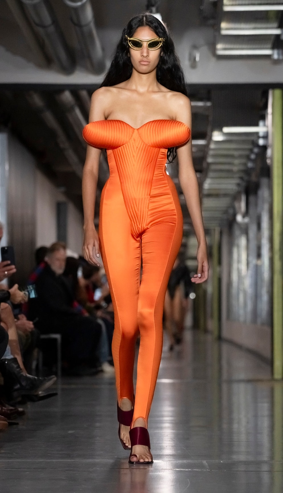 Un look Jean Paul Gaultier spring-summer 2026 (courtesy Jean Paul Gaultier)