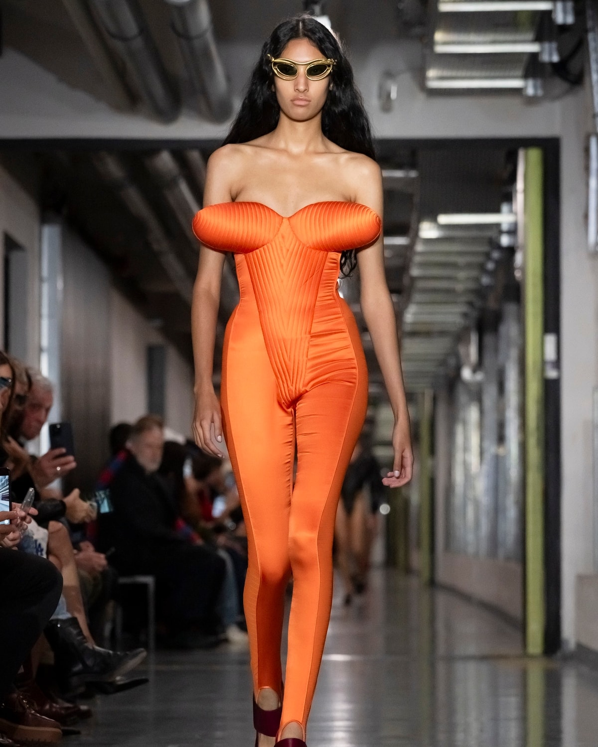 Un look Jean Paul Gaultier spring-summer 2026 (courtesy Jean Paul Gaultier)