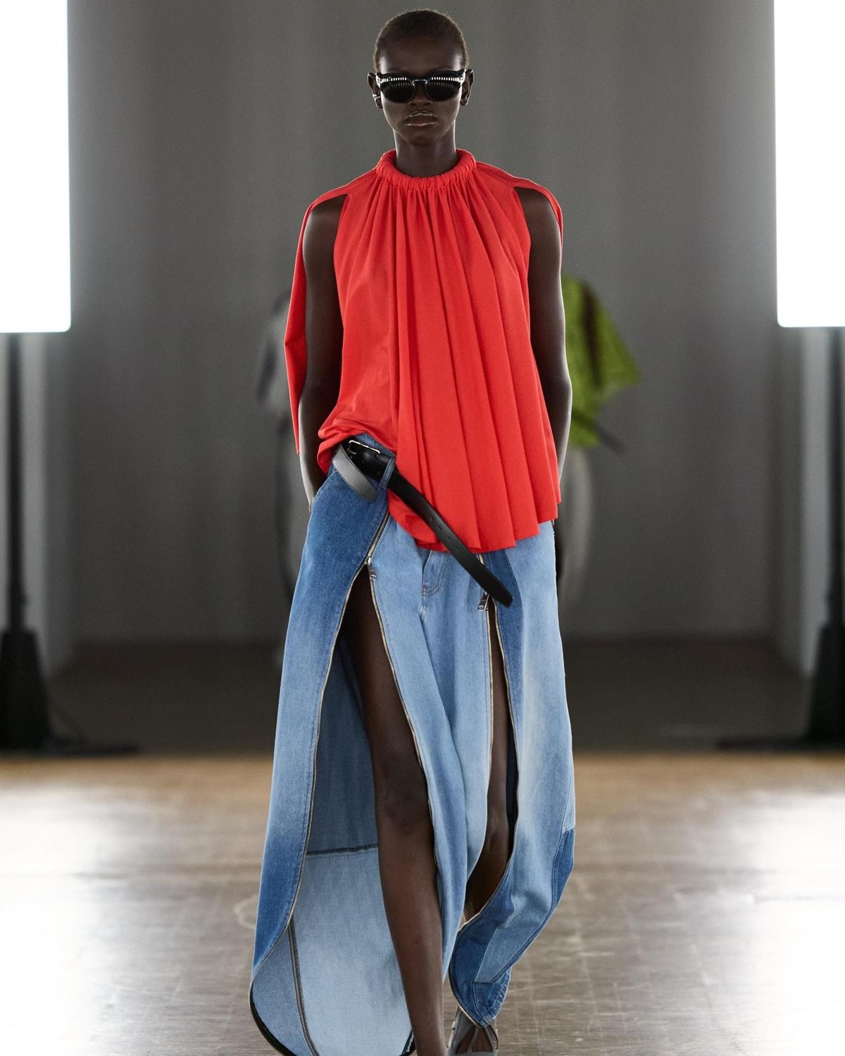 Un look Coperni spring-summer 2026 (courtesy Coperni)