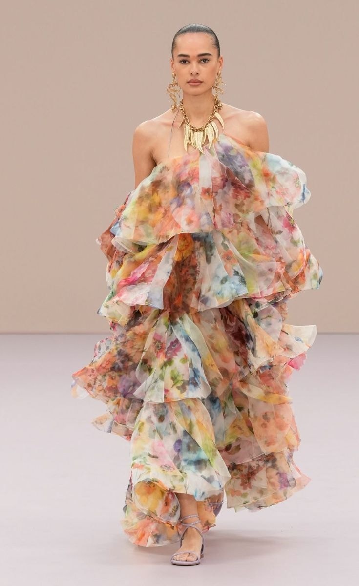 Un look Zimmermann primavera-estate 2026 (courtesy Zimmermann)