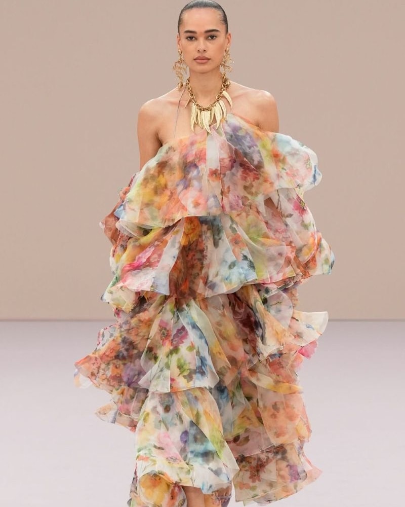 Un look Zimmermann primavera-estate 2026 (courtesy Zimmermann)