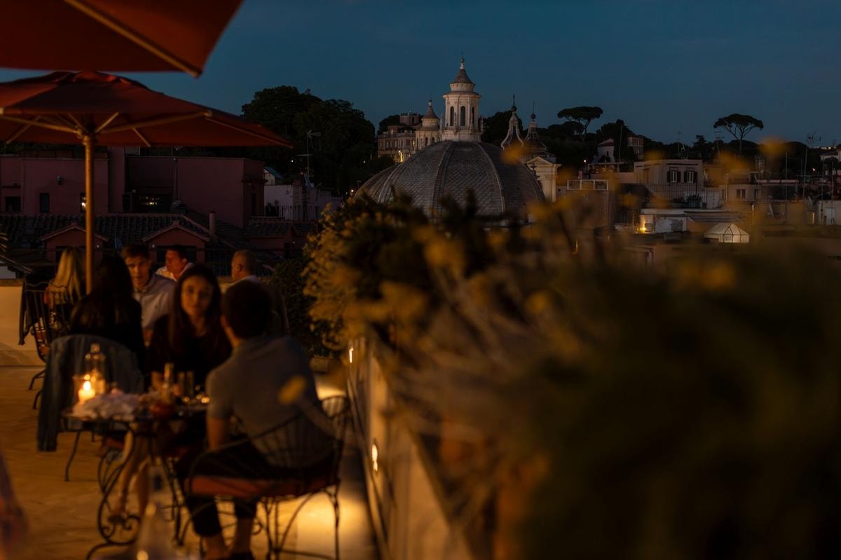 Le 10 più belle terrazze di Roma per un aperitivo o una cena