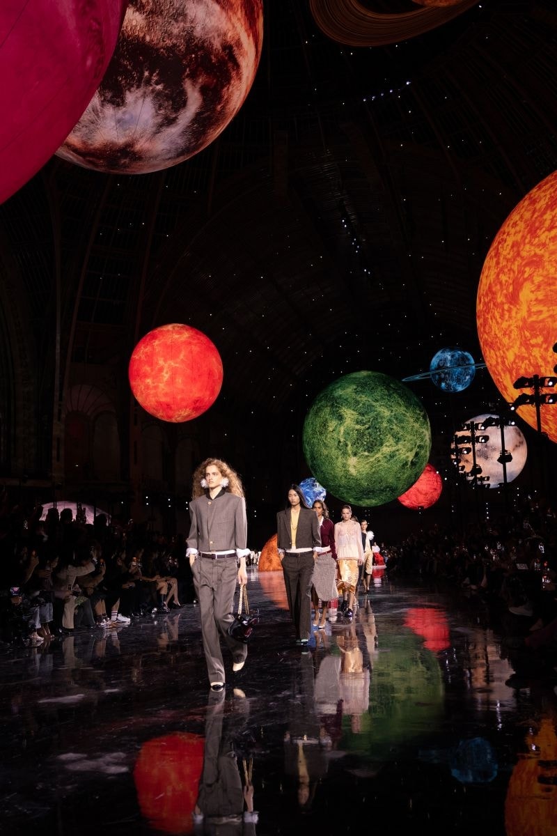 Il finale della sfilata Chanel spring-summer 2026 (courtesy Chanel)