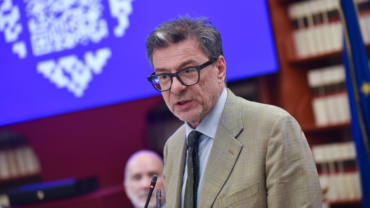 Giancarlo Giorgetti, ministro dell'Economia