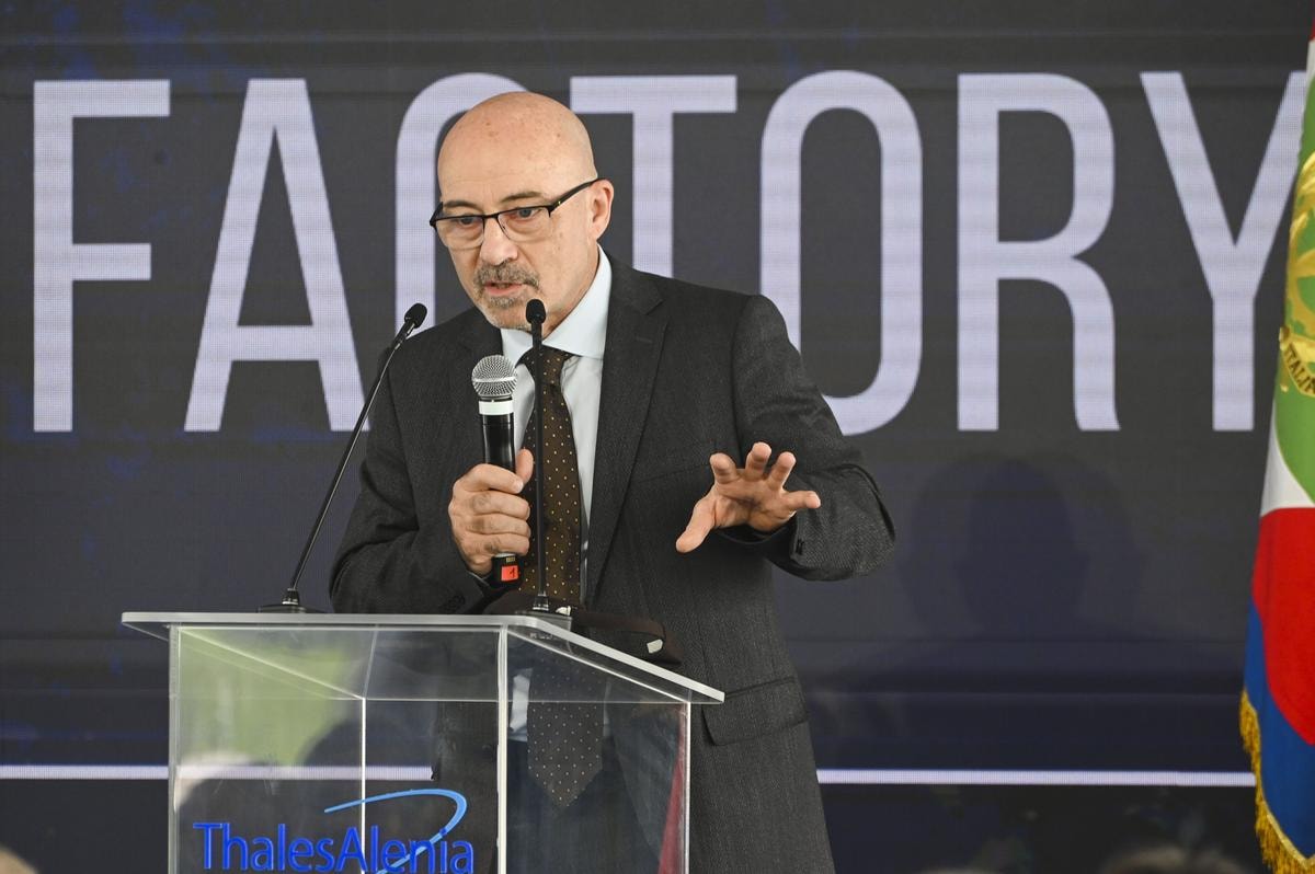 Roberto Cingolani, ceo Leonardo