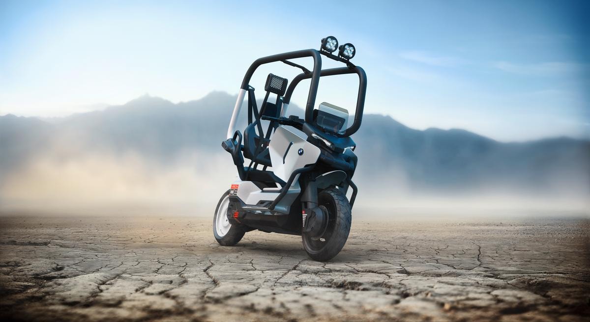 Bmw Vision CE: design, sicurezza e tecnologia per lo scooter di domani