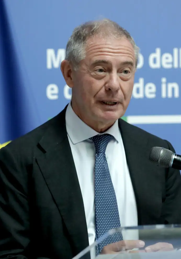 Il ministro Adolfo Urso (ph Imagoeconomica)