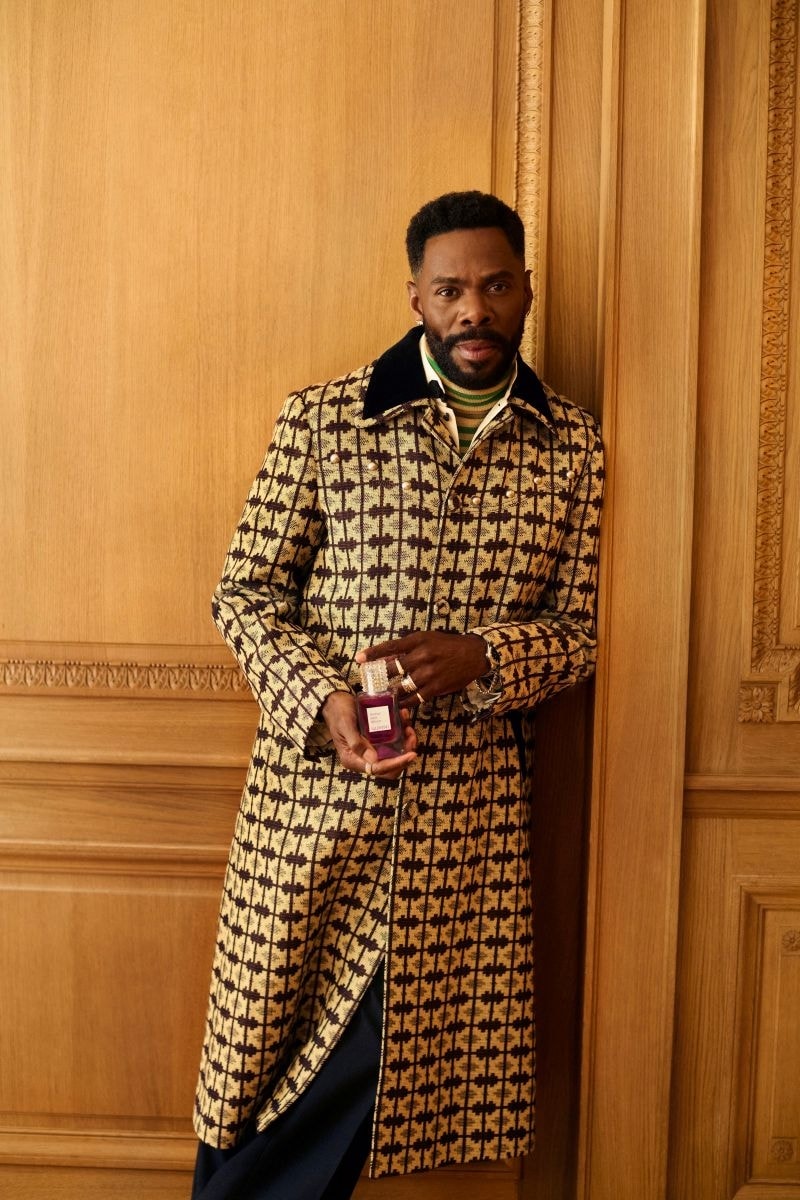 Colman Domingo in un adv Valentino beauty (courtesy Valentino beauty)