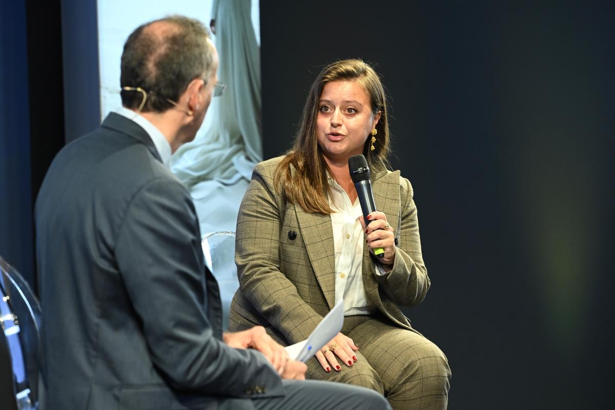 Paola De Marco al MFGS-Milano Fashion Global Summit 2025 (ph Jule Hering/MFF)