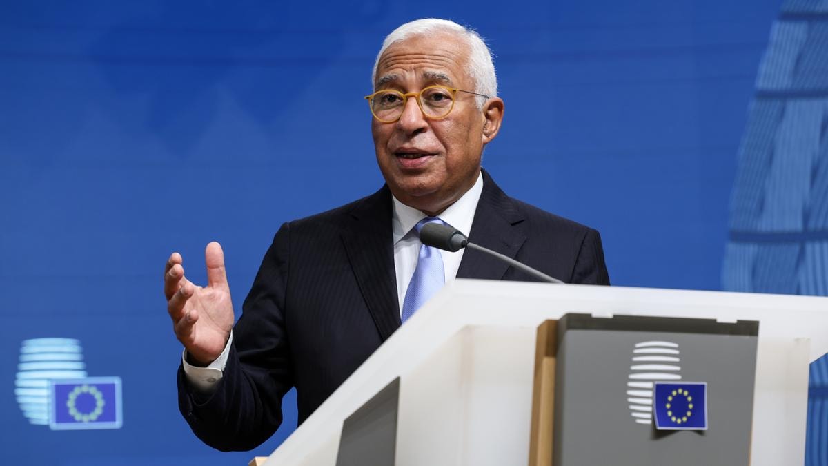 Antonio Costa, presidente del Consiglio Europeo