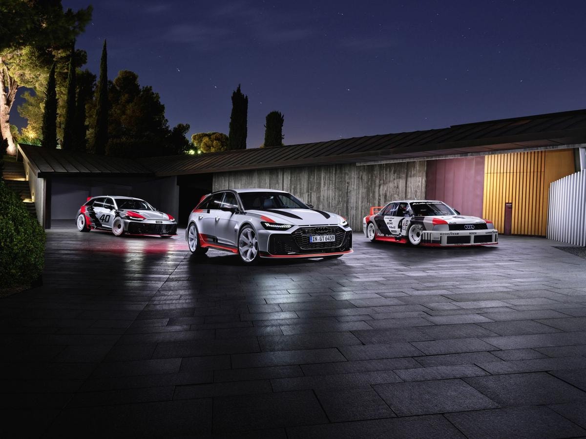 RS 6 GTO concept, Audi RS 6 Avant GT, Audi 90 quattro IMSA GTO
Static photo