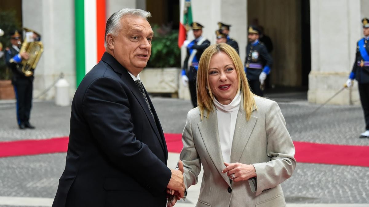 Difesa e sicurezza, Meloni incontra Orbán: possibile alleanza Italia-Ungheria