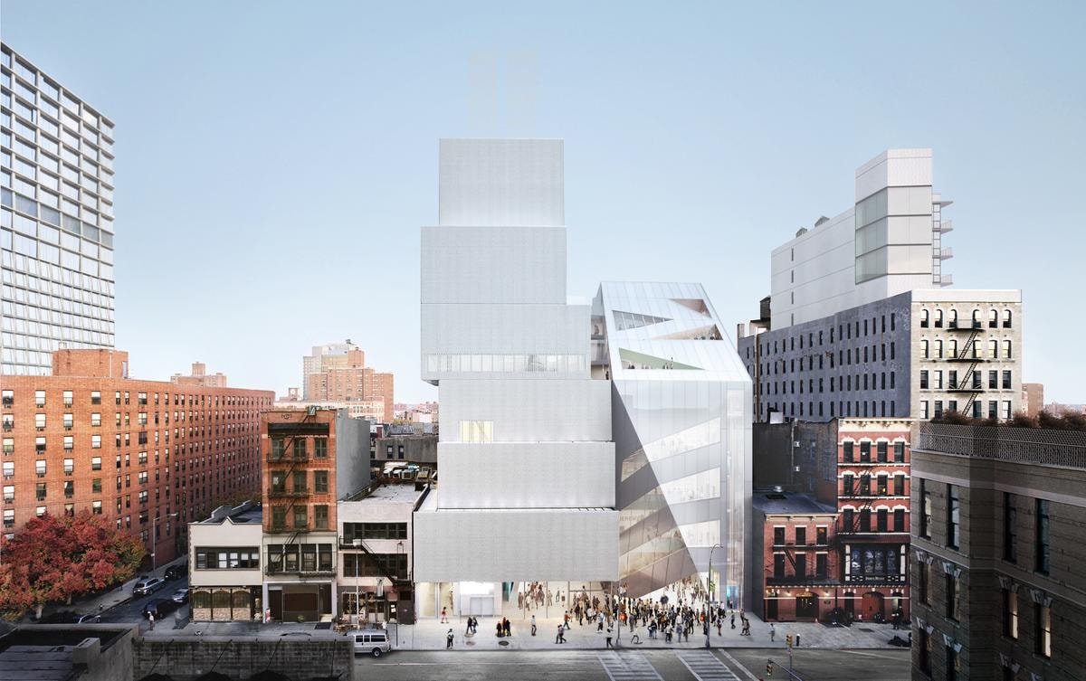 Il nuovo New Museum di New York firmato da Rem Koolhaas e Shohei Shigematsu di Studio OMA.
