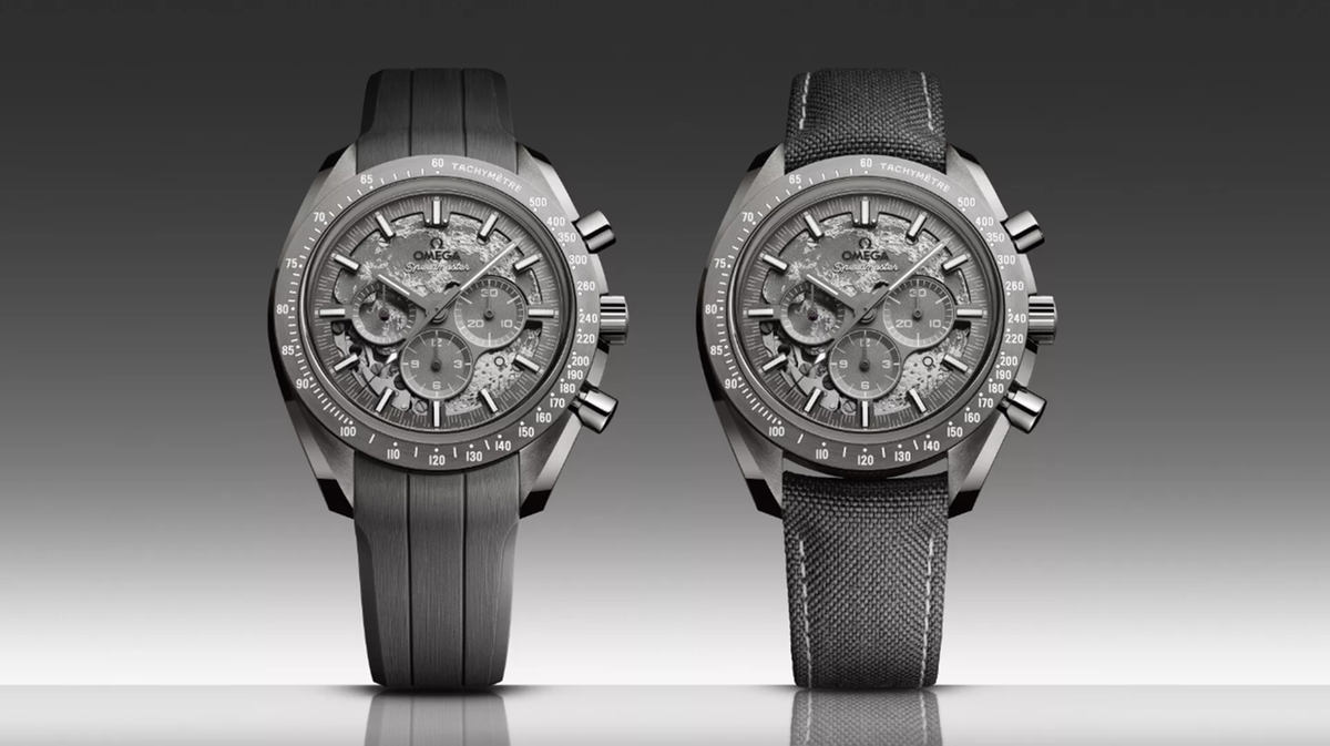 Omega lancia 7 nuovi Speedmaster Dark Side of the Moon. Design lunare e tecnologia di precisione