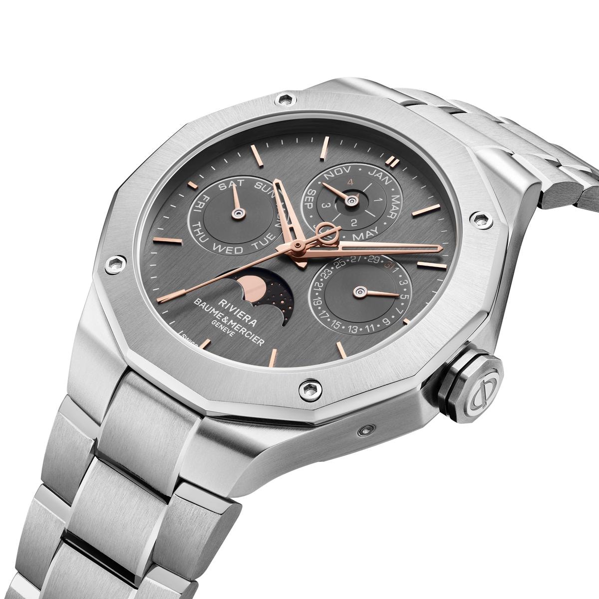 Il Riviera Calendario Perpetuo di Baume & Mercier.