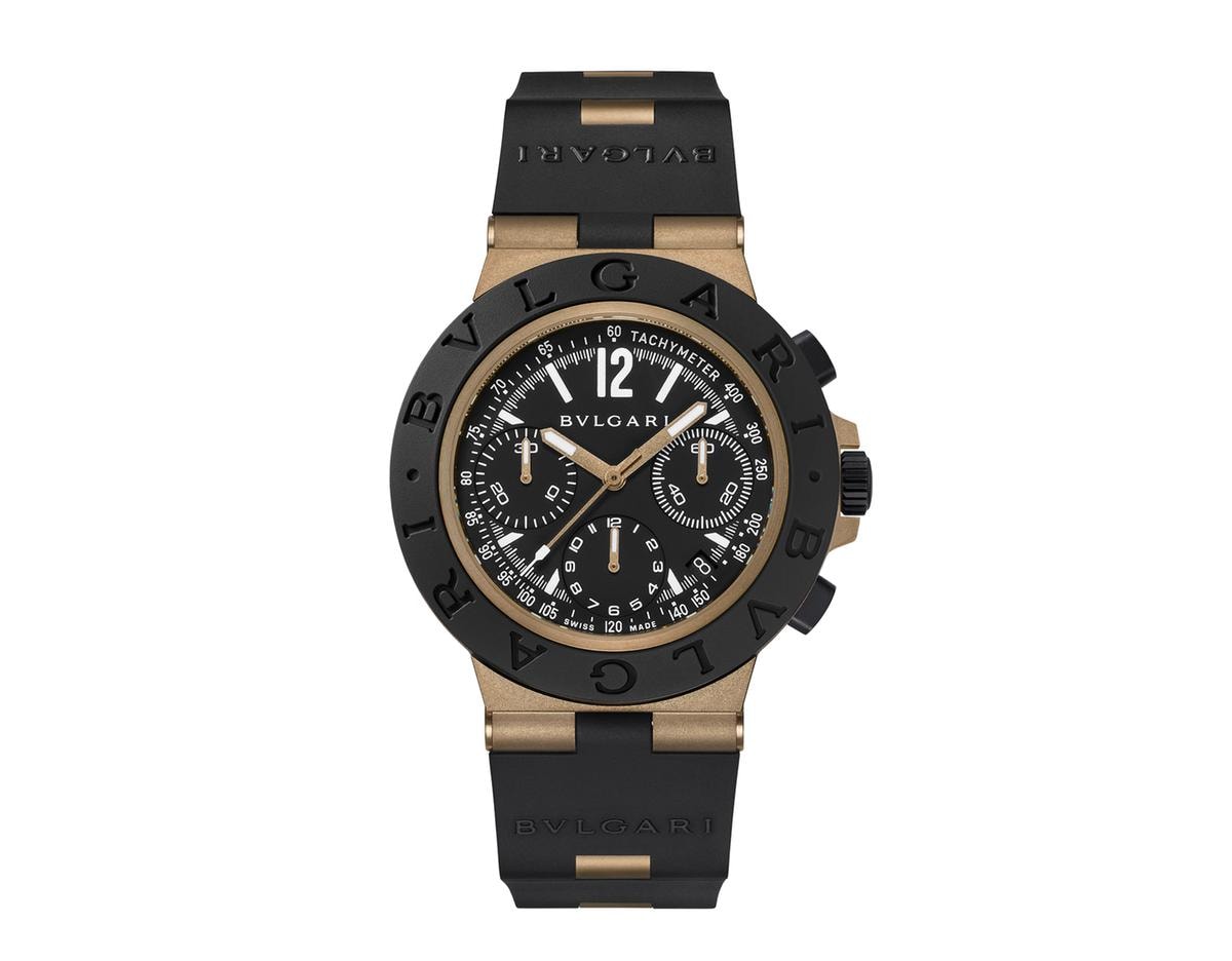 Il nuovo cronografo di Bvlgari, sport-chic nel Dna