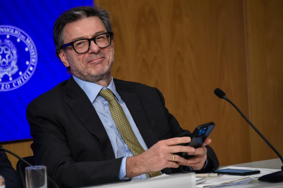 Giancarlo Giorgetti, ministro dell'Economia