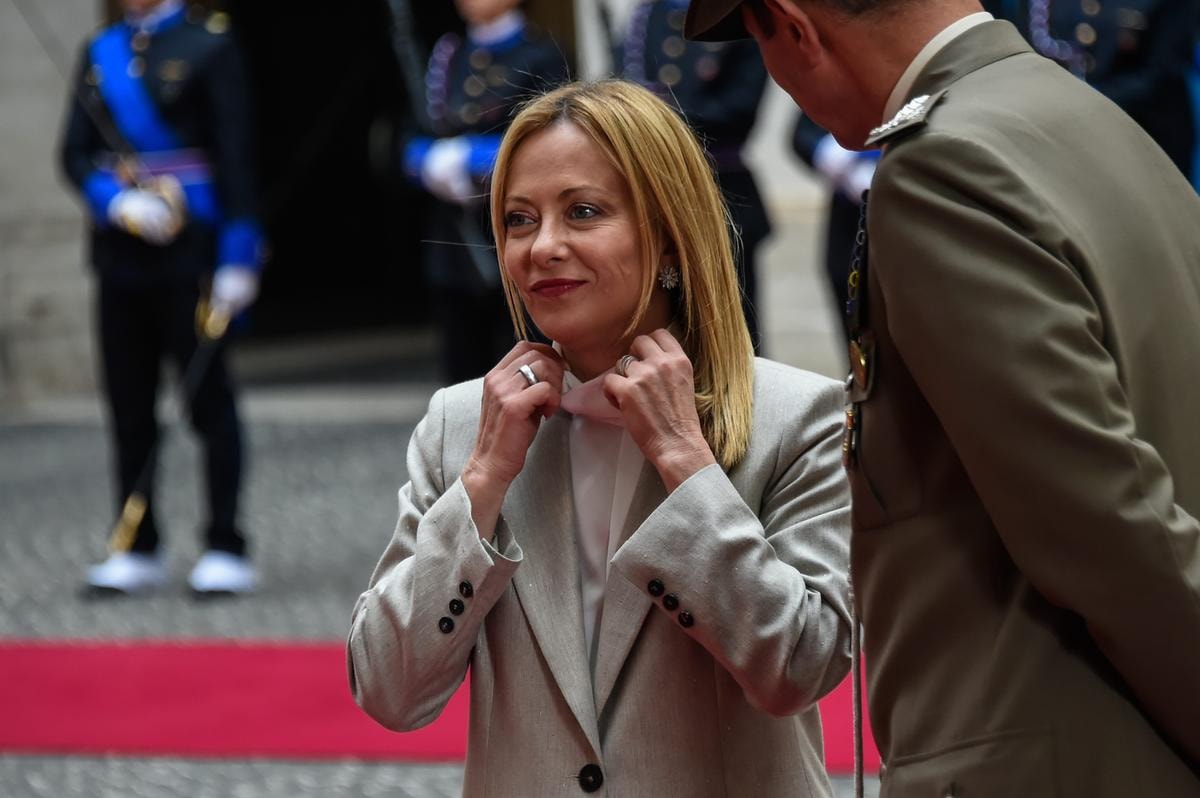 La presidente del Consiglio, Giorgia Meloni