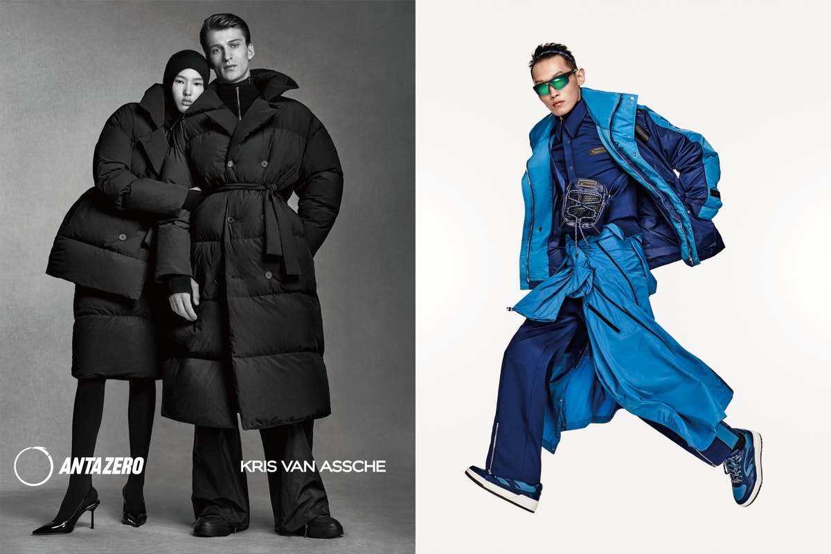 La campagna della collezione Antazero x Kris Van Assche (courtesy Antazero/foto Julien Martinez Leclerc)