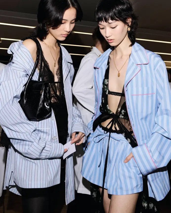 Due look Dolce&Gabbana spring-summer 2026 (courtesy Dolce&Gabbana)