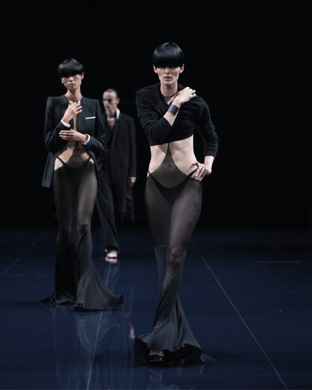 Alcuni look Tom Ford spring-summer 2026 (courtesy Tom Ford)