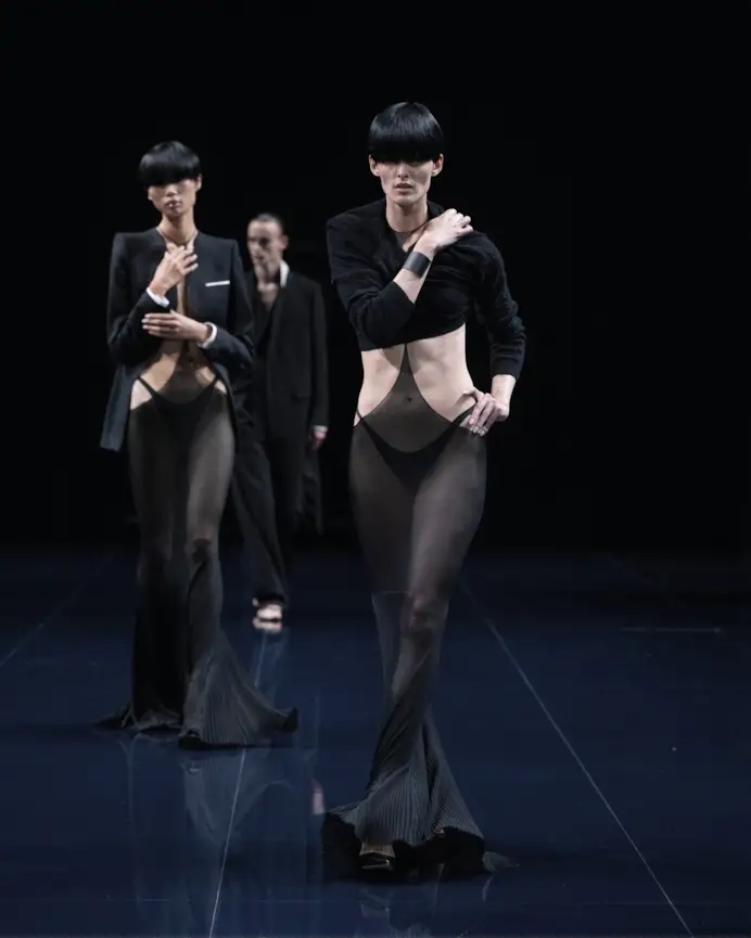 Alcuni look Tom Ford spring-summer 2026 (courtesy Tom Ford)