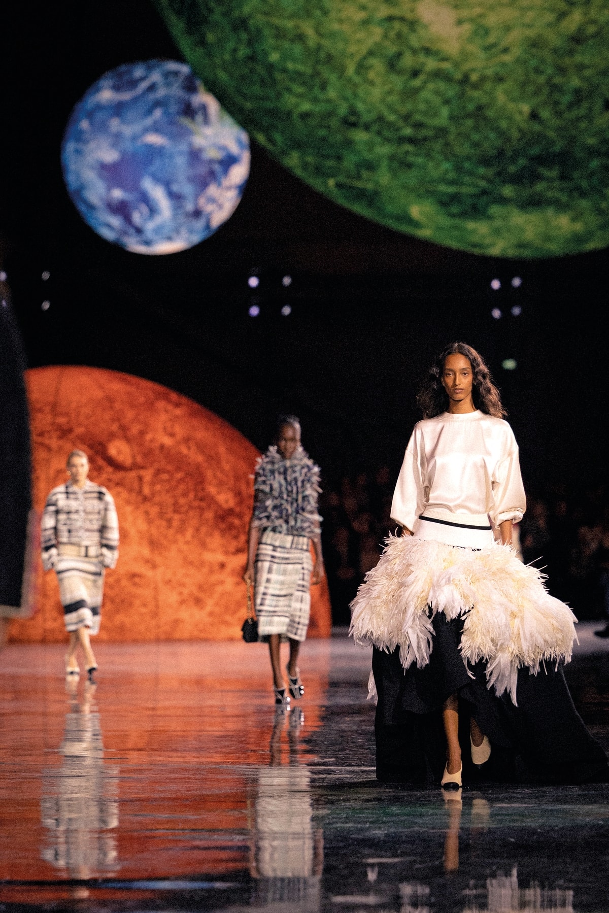 Un momento della sfilata Chanel spring-summer 2026 (courtesy Chanel)