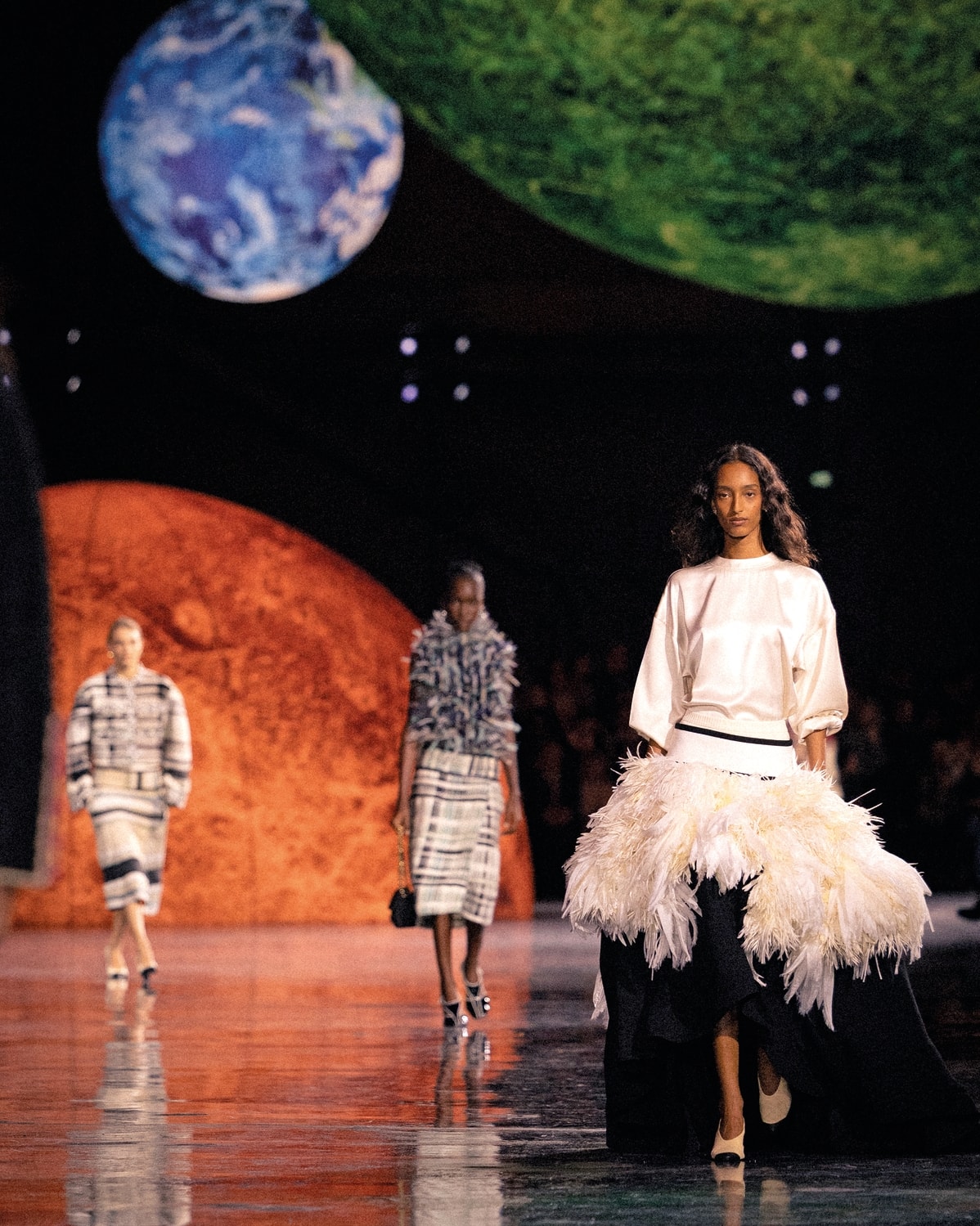 Un momento della sfilata Chanel spring-summer 2026 (courtesy Chanel)