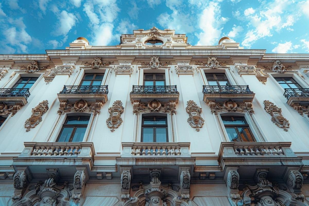 Immobile di lusso, foto generata con AI