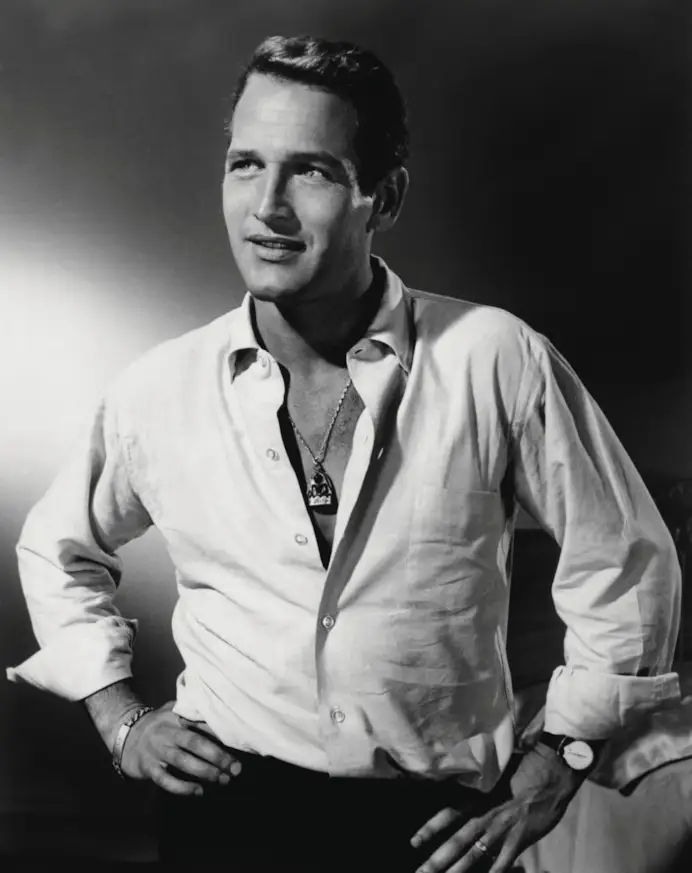 Paul Newman sul set del film La dolce ala della giovinezza