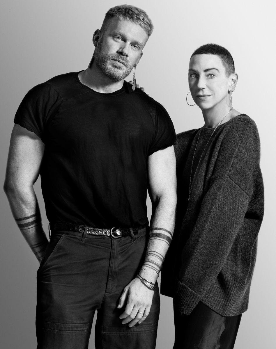 Ellen Kinney e Ludovico Bruno (ph Alexo Wandael, courtesy Moose Knuckles)
