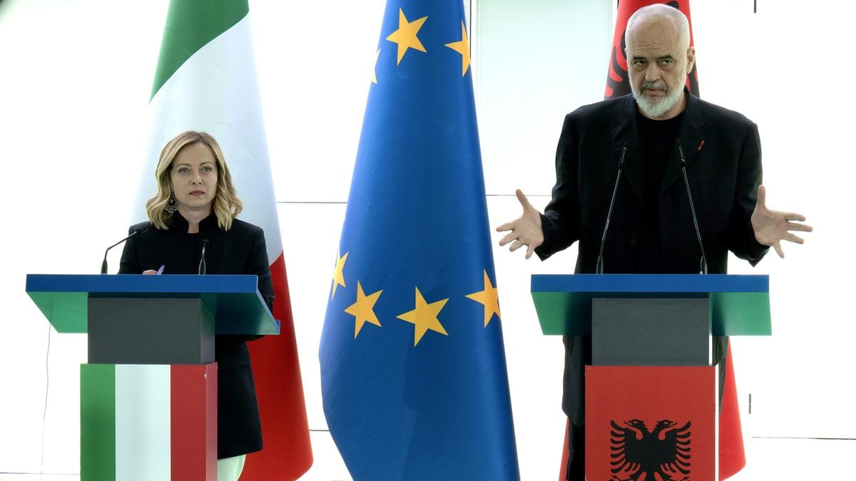 Italia-Albania: Meloni e Rama rilanciano l’asse su difesa, energia e migranti