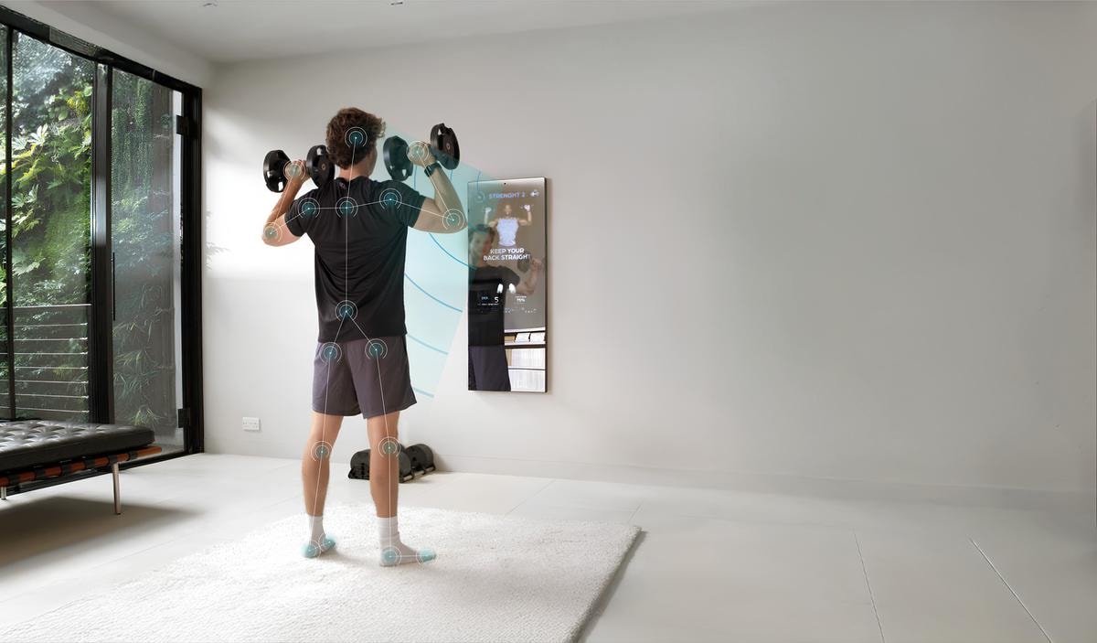 Più forti e in salute con lo smart mirror