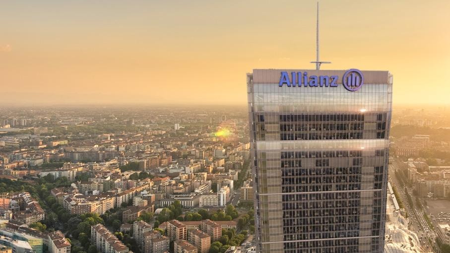 Allianz Italia, utile operativo in crescita nei nove mesi nel Vita e nel Danni 