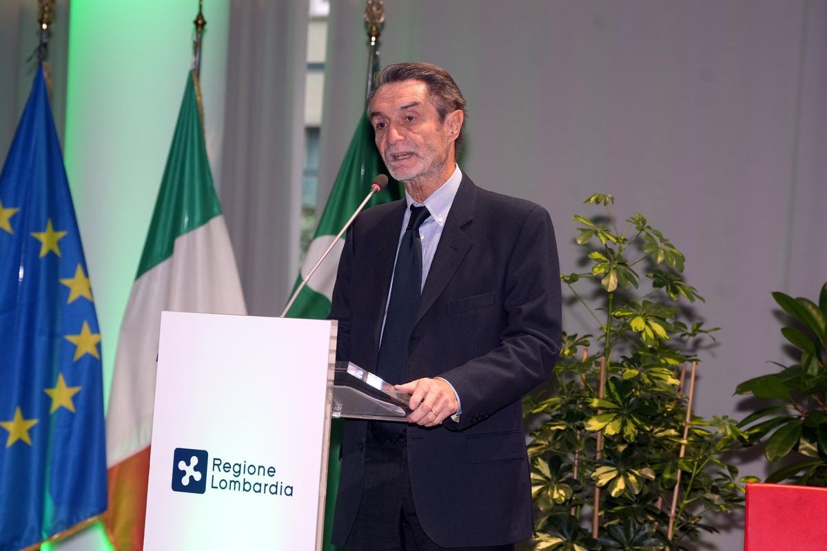 Attilio Fontana, presidente Regione Lombardia