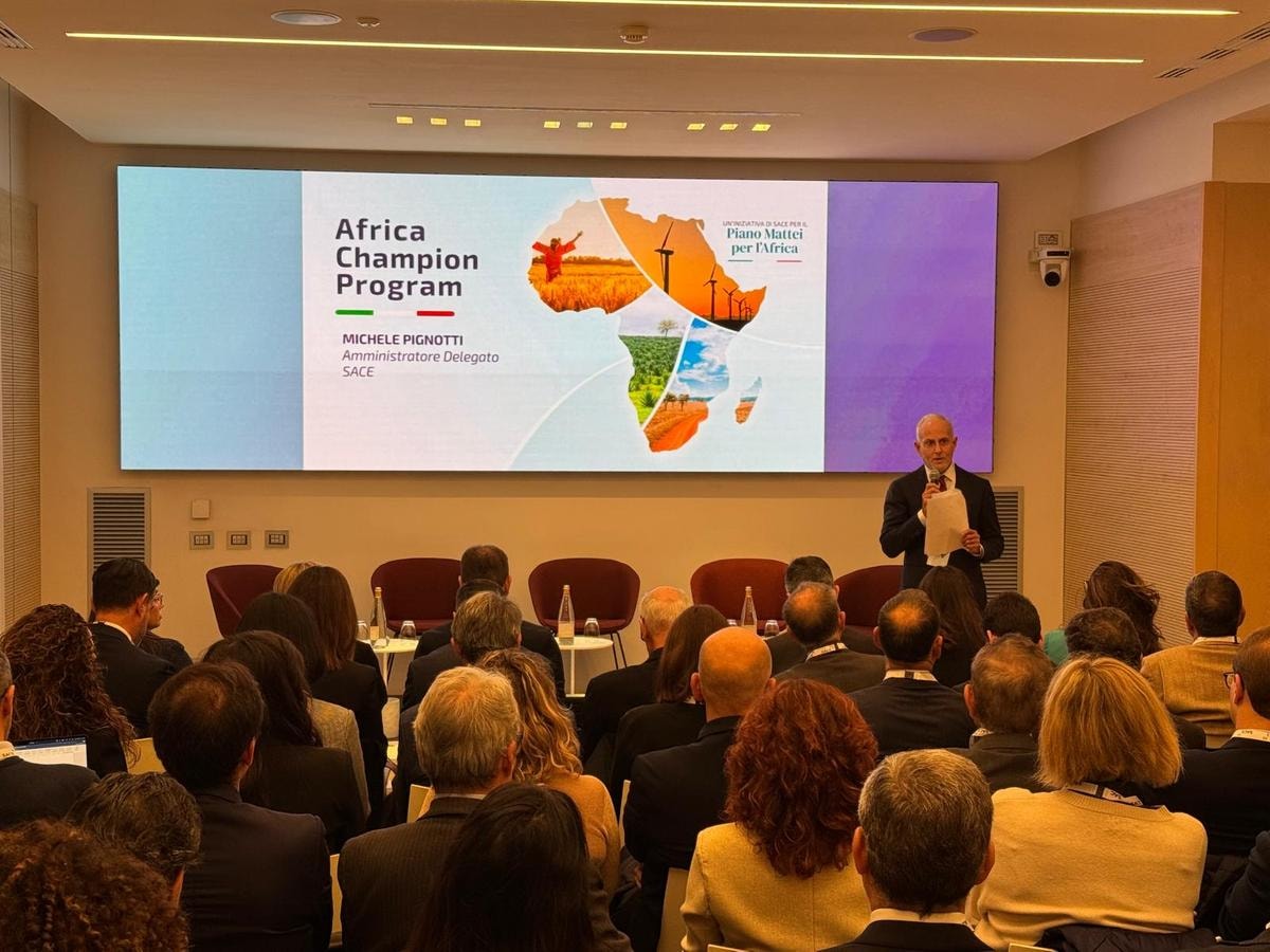 Sace spinge l'export italiano in Africa con 3 miliardi di garanzie
