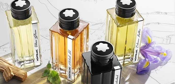 Alcune fragranze Montblanc (courtesy Interparfums)