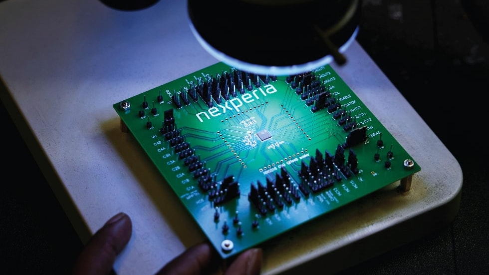 Un chip di Nexperia