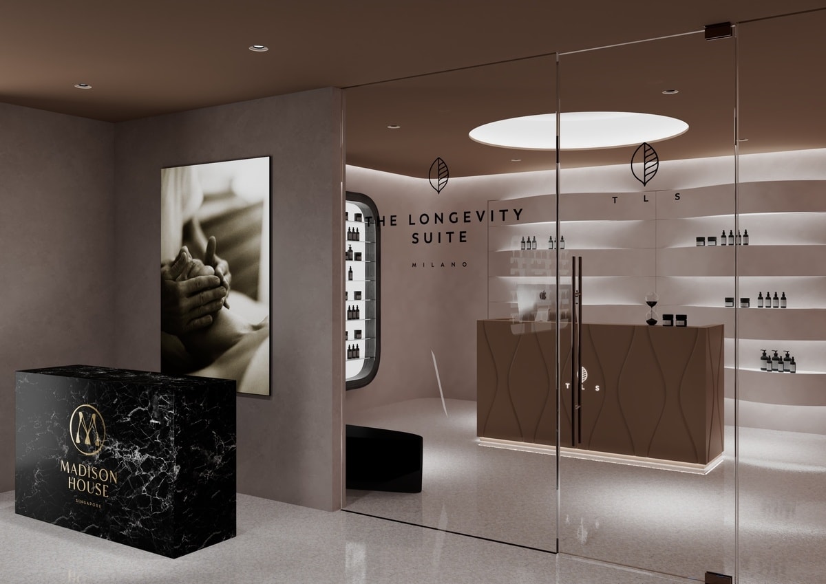 La clinica di The longevity suite a Singapore (courtesy The longevity suite)