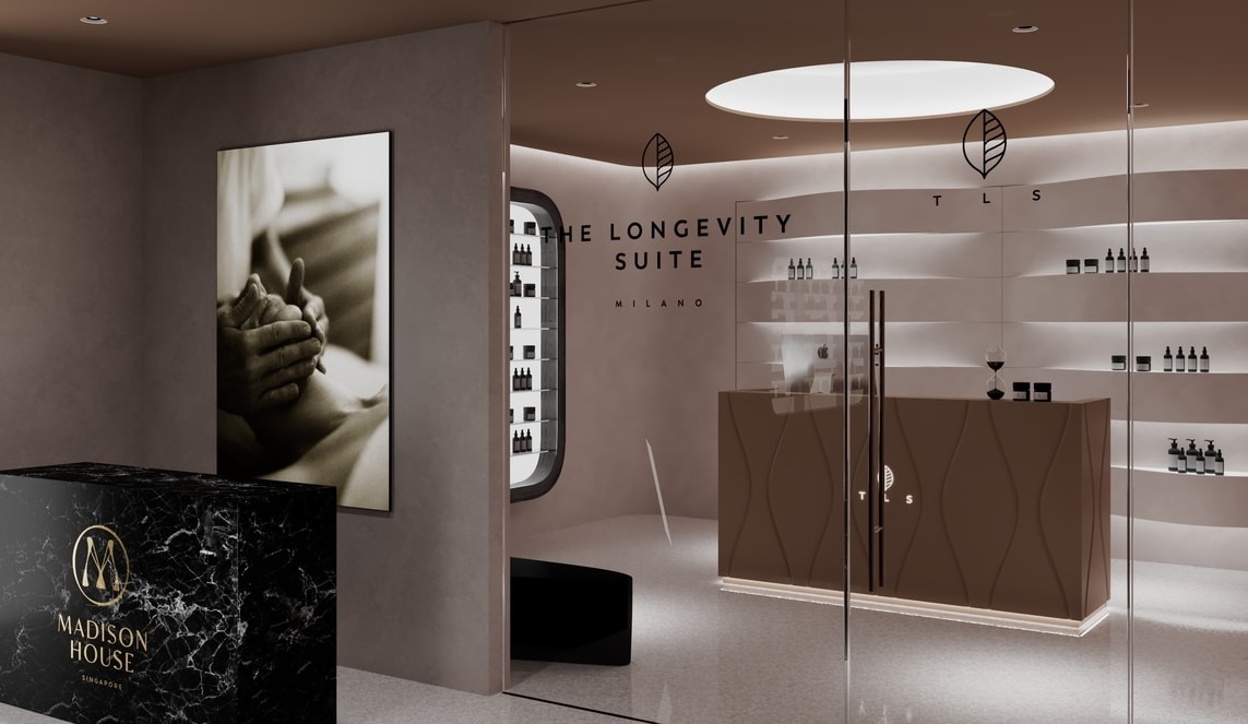La clinica di The longevity suite a Singapore (courtesy The longevity suite)
