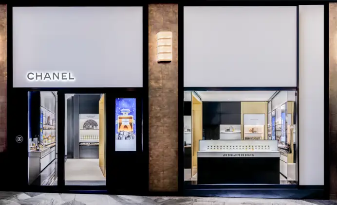 La fragrance & beauty boutique di Chanel a Bologna (courtesy Chanel)