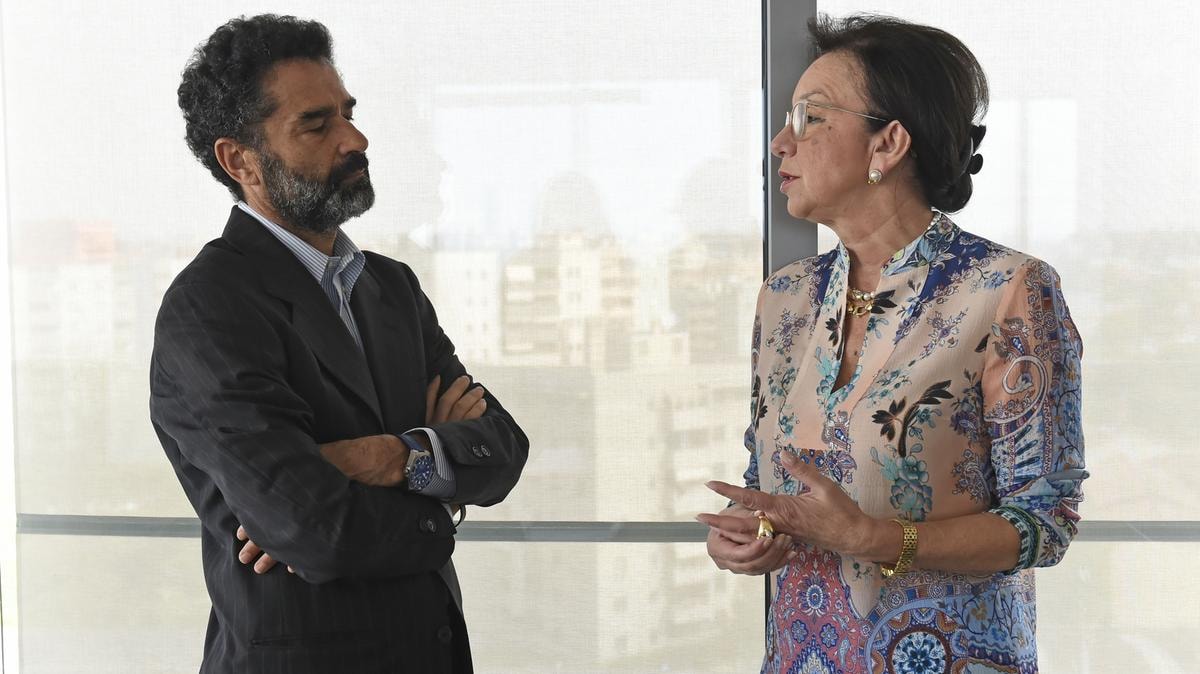 Rodolfo De Benedetti e Monica Mondardini
