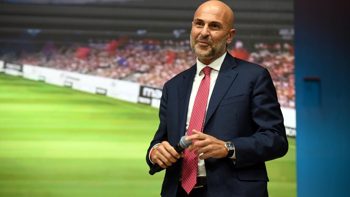 Tommaso Giulini, presidente del Cagliari