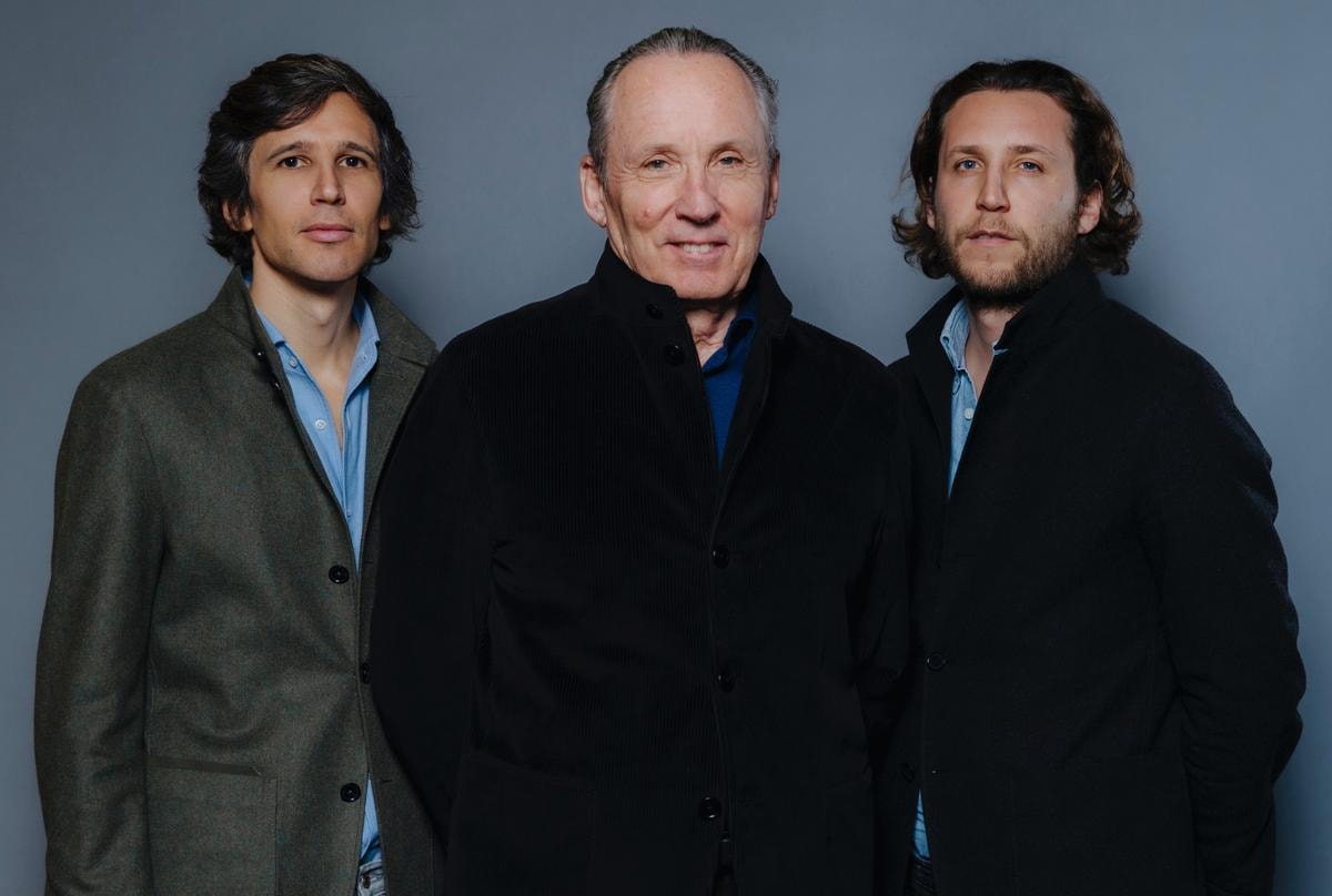 Da sinistra Angelo, Gildo e Edoardo Zegna (courtesy Zegna)