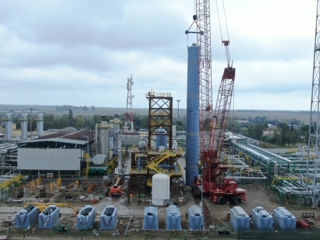 I lavori per il progetto Ravenna Ccs di Eni e Snam
