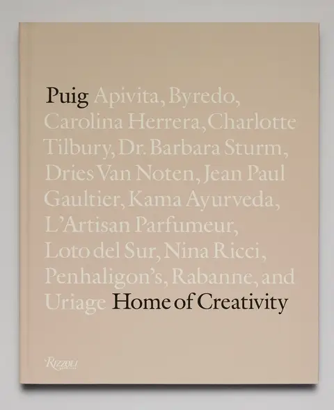 La cover del libro Puig, home of creativity (courtesy Puig)