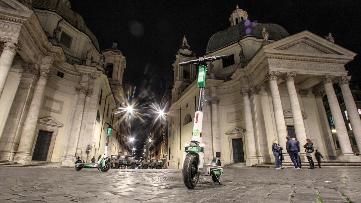 Monopattini a Roma