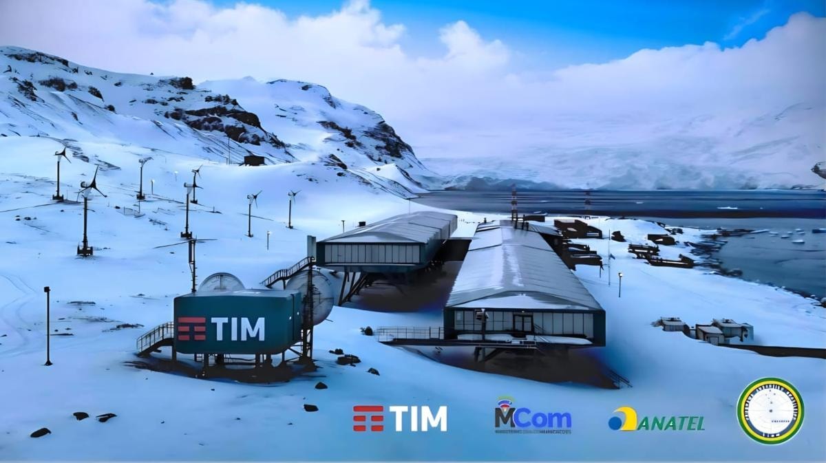 Il 5G di Tim Brasil sbarca in Antartide: così potenzierà la rete del centro di ricerca al Polo Sud