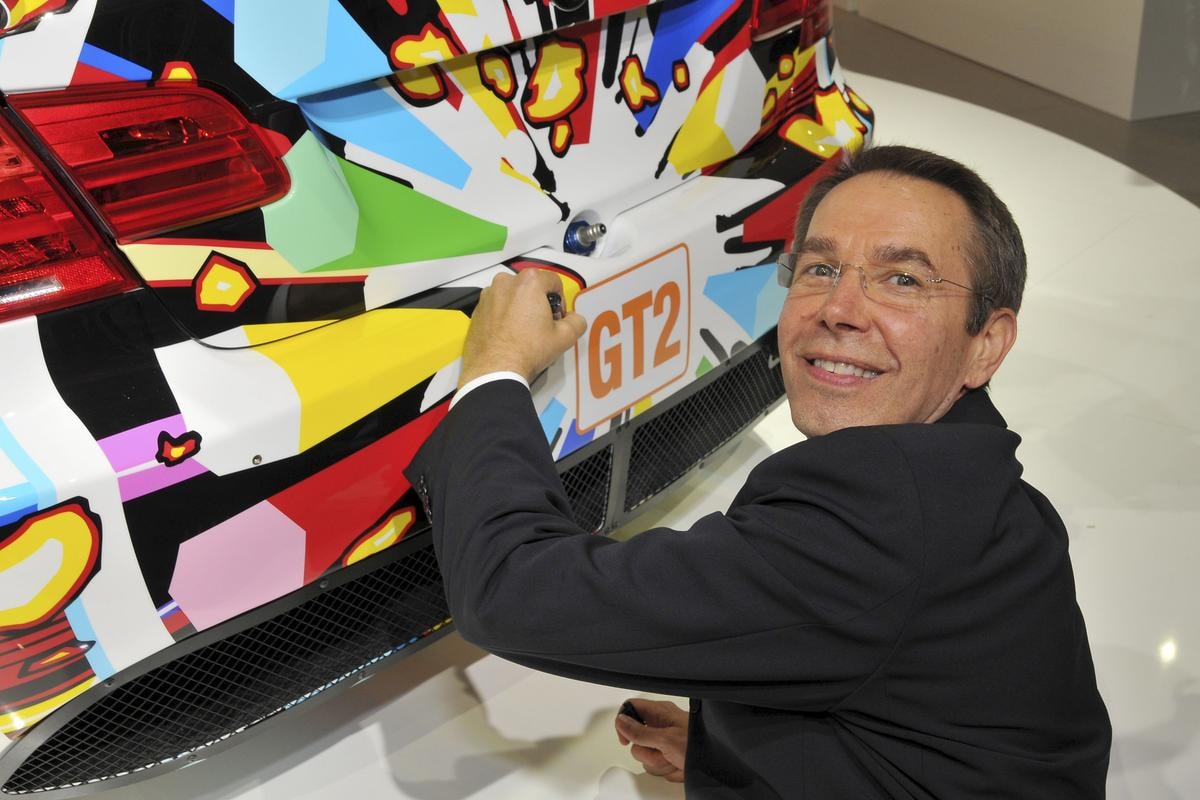 Jeff Koons firma la 17th BMW Art Car