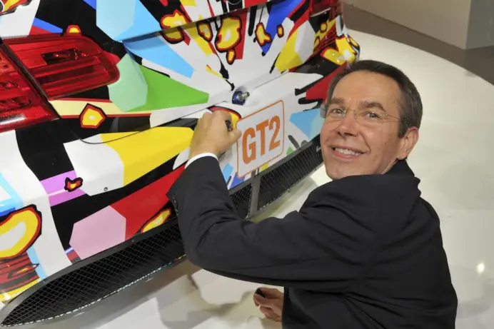 Jeff Koons firma la 17th BMW Art Car